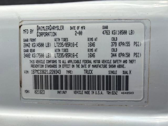 2001 Dodge Ram 3500 Base