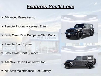 2021 Jeep Wrangler 4xe Unlimited Sahara High Altitude