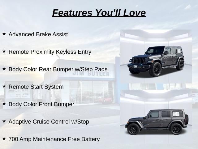 2021 Jeep Wrangler 4xe Unlimited Sahara High Altitude