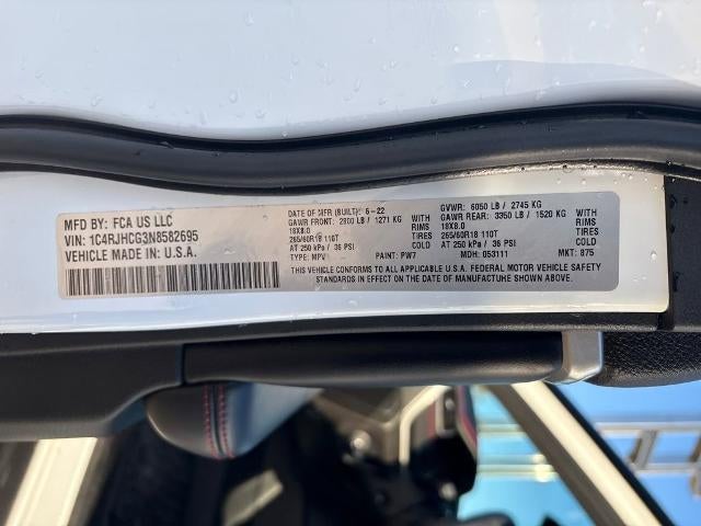 2022 Jeep Grand Cherokee Trailhawk 4x4