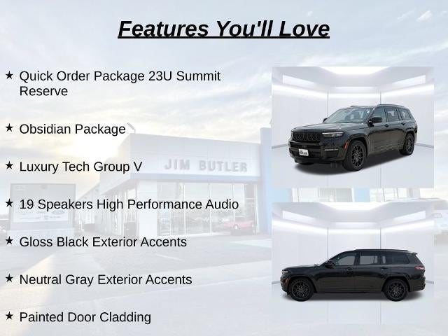 2025 Jeep Grand Cherokee L Summit Reserve 4x4