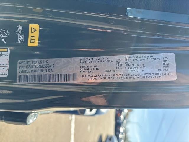 2021 Jeep Gladiator Rubicon