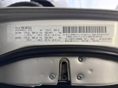 2017 RAM 1500 Tradesman Crew Cab 4x4 6'4" Box