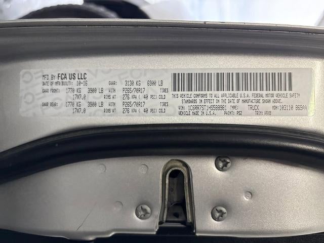 2017 RAM 1500 Tradesman Crew Cab 4x4 6'4" Box