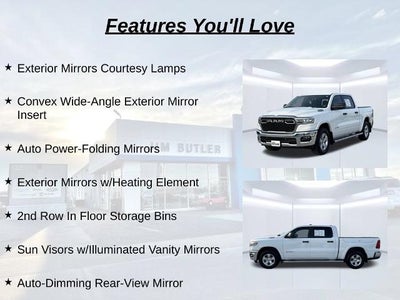 2025 RAM 1500 Big Horn Crew Cab 4x4 5'7" Box