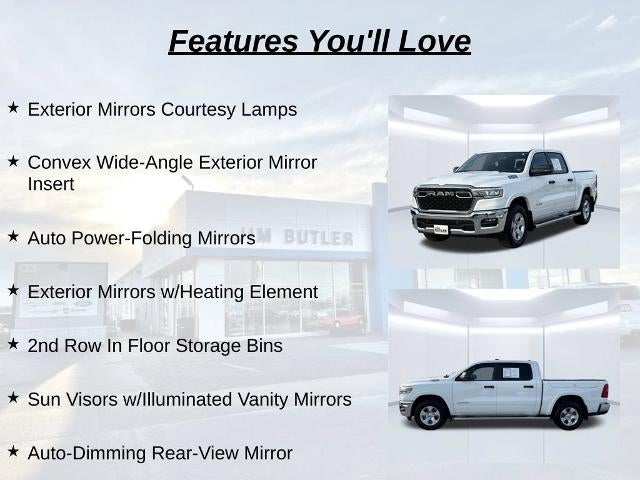 2025 RAM 1500 Big Horn Crew Cab 4x4 5'7" Box