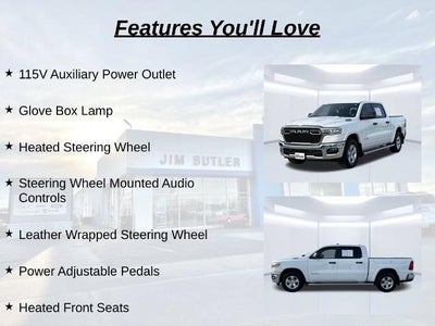 2025 RAM 1500 Big Horn Crew Cab 4x4 5'7" Box