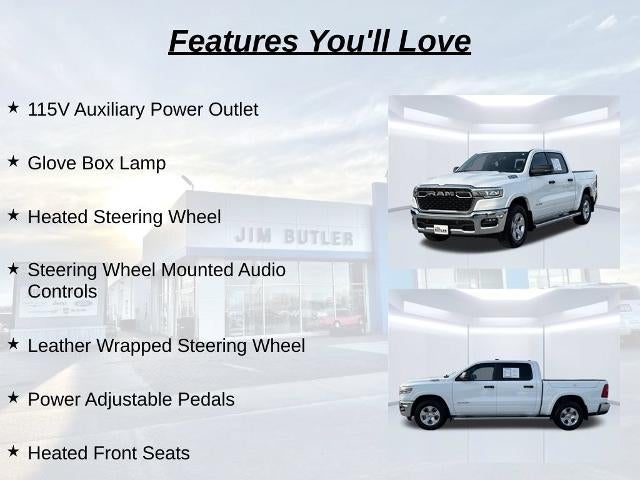 2025 RAM 1500 Big Horn Crew Cab 4x4 5'7" Box