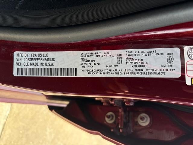 2025 RAM 1500 Big Horn Crew Cab 4x4 5'7" Box