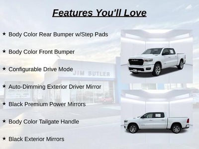 2025 RAM 1500 Big Horn Crew Cab 4x4 5'7" Box