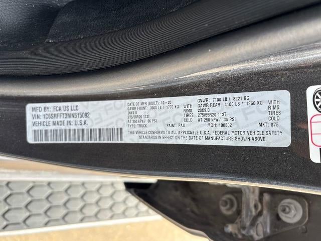 2021 RAM 1500 Big Horn Crew Cab 4x4 5'7" Box