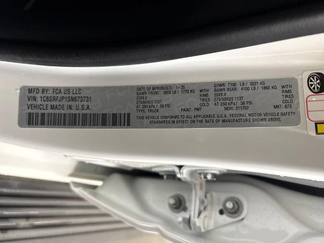 2025 RAM 1500 Laramie Crew Cab 4x4 5'7" Box