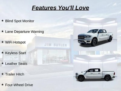 2020 RAM 1500 Laramie Crew Cab 4x4 5'7" Box