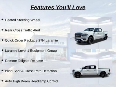 2020 RAM 1500 Laramie Crew Cab 4x4 5'7" Box