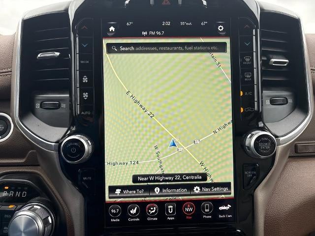 2021 RAM 1500 Laramie Crew Cab 4x4 5'7" Box