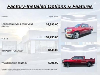 2020 RAM 1500 LONGHORN Base
