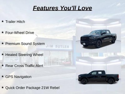 2025 RAM 1500 Rebel Crew Cab 4x4 5'7" Box