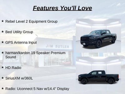 2025 RAM 1500 Rebel Crew Cab 4x4 5'7" Box