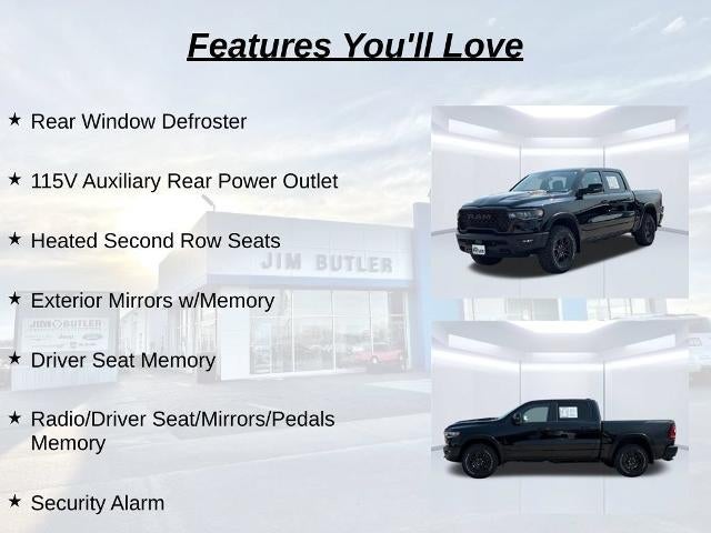 2025 RAM 1500 Rebel Crew Cab 4x4 5'7" Box