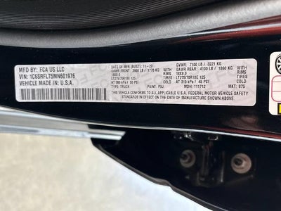 2021 RAM 1500 Rebel Crew Cab 4x4 5'7" Box