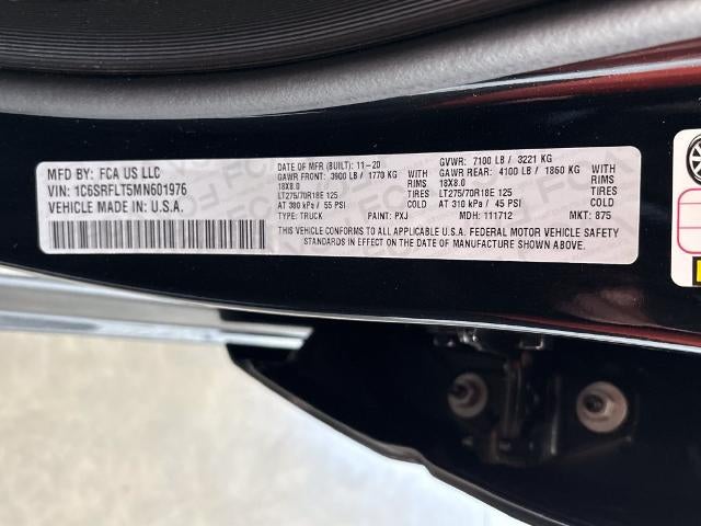 2021 RAM 1500 Rebel Crew Cab 4x4 5'7" Box