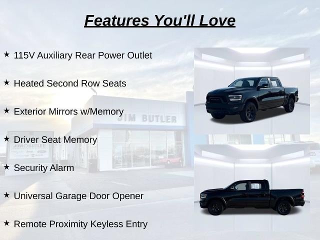 2021 RAM 1500 Rebel Crew Cab 4x4 5'7" Box