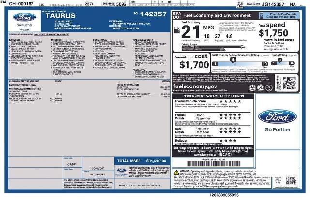 2018 Ford Taurus SEL
