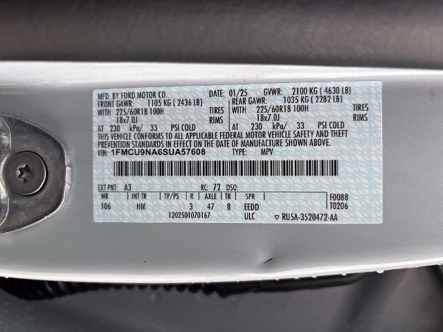 2025 Ford Escape ST-Line Select