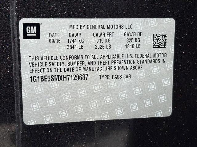 2017 Chevrolet Cruze LT