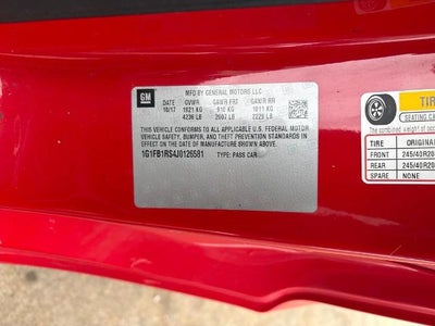 2018 Chevrolet Camaro 1LT