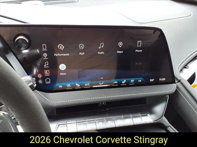 2026 Chevrolet Corvette Stingray 2LT