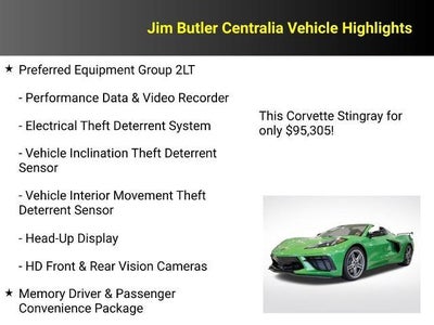 2026 Chevrolet Corvette Stingray 2LT