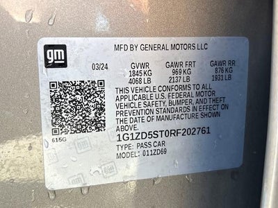 2024 Chevrolet Malibu 1LT