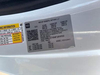 2022 Chevrolet Silverado 2500 HD WT