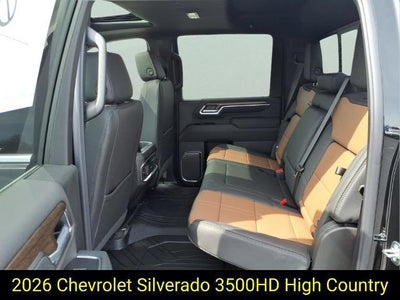 2026 Chevrolet Silverado 3500 HD High Country DRW