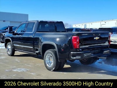 2026 Chevrolet Silverado 3500 HD High Country DRW