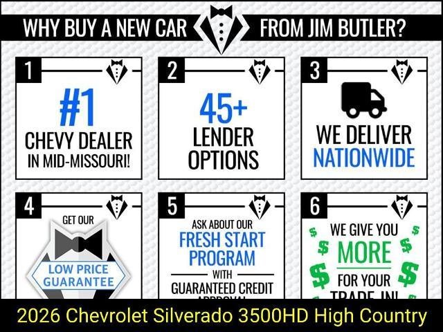 2026 Chevrolet Silverado 3500 HD High Country DRW