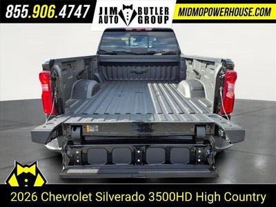 2026 Chevrolet Silverado 3500 HD High Country DRW