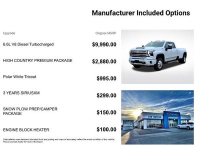 2026 Chevrolet Silverado 3500 HD High Country DRW