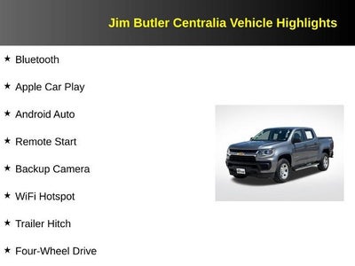 2021 Chevrolet Colorado 4WD Work Truck