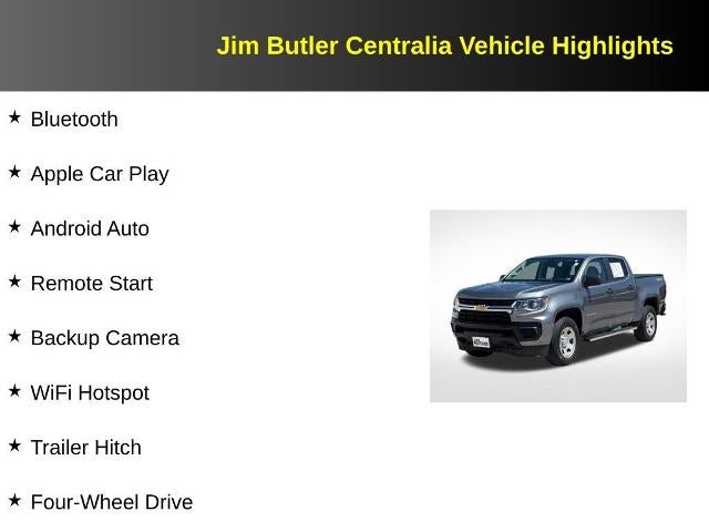 2021 Chevrolet Colorado 4WD Work Truck