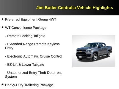 2021 Chevrolet Colorado 4WD Work Truck