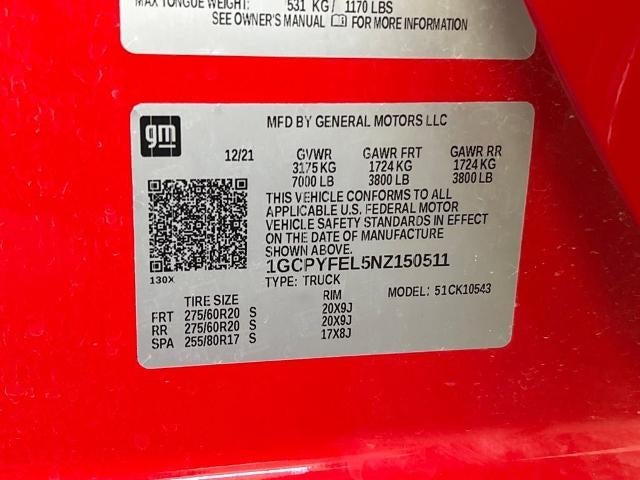 2022 Chevrolet Silverado 1500 LTD LT Trail Boss