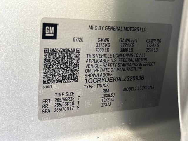 2020 Chevrolet Silverado 1500 LT