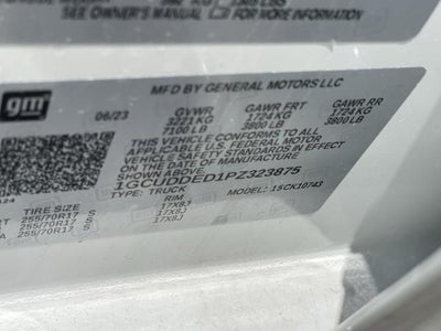 2023 Chevrolet Silverado 1500 LT