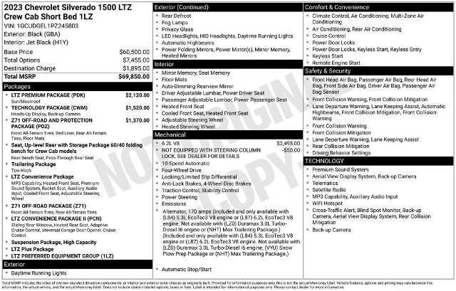2023 Chevrolet Silverado 1500 LTZ