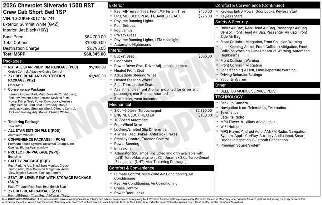 2026 Chevrolet Silverado 1500 RST - Photo 3
