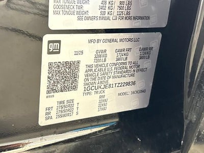 2026 Chevrolet Silverado 1500 High Country