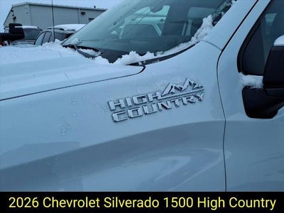 2026 Chevrolet Silverado 1500 High Country