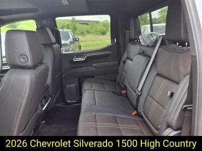 2026 Chevrolet Silverado 1500 High Country